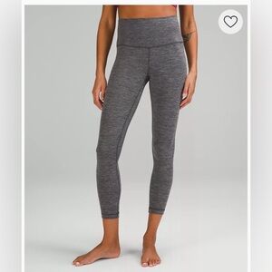 Gray 25” lululemon align pant